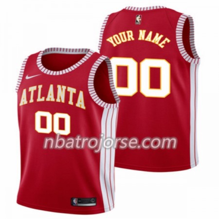 Män Atlanta Hawks Tröja Skräddarsydda Nike Classic Edition Swingman